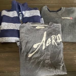 Sweater/long sleeve boys size large bundle